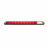 9 Red LED 17" Light Bar With 4 White LED Back Up Light