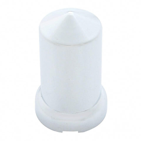 33 mm x 3 3/16" Pointed Nut Cover w/ Flange - Push-On