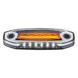 6 Amber LED Clearance/Marker Light With 6 White LED Side Ditch Light