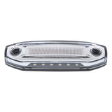 6 Amber LED Clearance/Marker Light With 6 White LED Side Ditch Light
