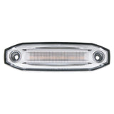 6 Amber LED Clearance/Marker Light With 6 Amber LED Side Ditch Light