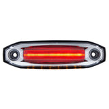 6 Red LED Clearance/Marker Light With 6 Amber LED Side Ditch Light