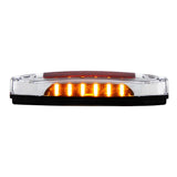 6 Red LED Clearance/Marker Light With 6 Amber LED Side Ditch Light