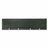 24" x 6" Quarter Fender Top Mud Flap - 5 1/16" Hole