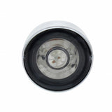 3 High Power LED 1” Clearance/Marker Light with Visor - Amber LED /Clear Lens