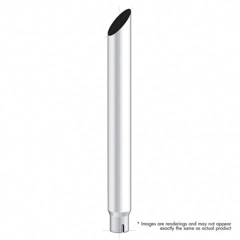 7" Mitered Reduce to 5" I.D. Bottom Exhaust - 108" L