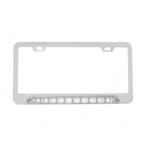 Chrome Deluxe LED License Plate Frame