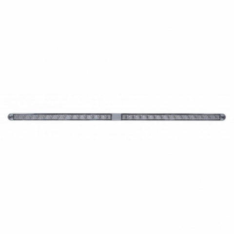 Dual 14 LED 12" Light Bars w/ Bezel - White LED/Clear Lens