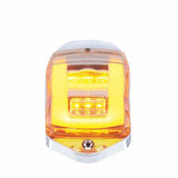 24 LED Rectangular Cab Light Assembly - GLO Light - Amber LED/Clear Lens