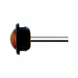1 SMD LED Mini Clearance/Marker Light with Rubber Grommet - Amber LED & Lens