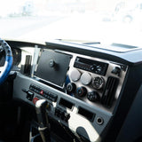 Chrome Center Dash Upper Panel For 2018-2021 Freightliner Cascadia