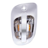 6 Amber LED Chrome Door Handle Cover for Freightliner