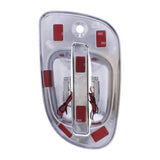 6 Amber LED Chrome Door Handle Cover for Freightliner