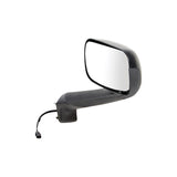 Black Hood Mirror With Heated Lens For 2018-2021 Freightliner Cascadia