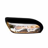 Freightliner Century Chrome Headlight w/ LED Turn Signal & Light Bar