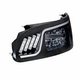 Blackout High Power LED Headlight w/LED Turn, Position, & DRL For 2008+ PB 386/387