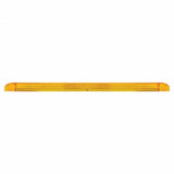 23 SMD LED 17 1/4" Turn Signal Light Bar with Reflector - Amber LED/Amber Lens