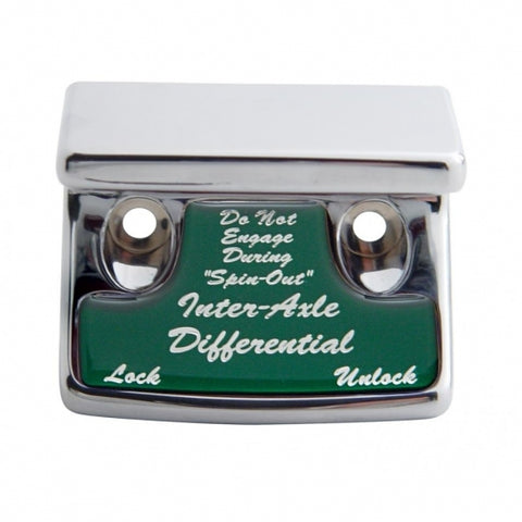 "Axle Differential" Switch Guard - Green Sticker