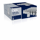 33mm x 2 3/4" Chrome Plastic Original Nut Cover - Push-On (60 Pack)