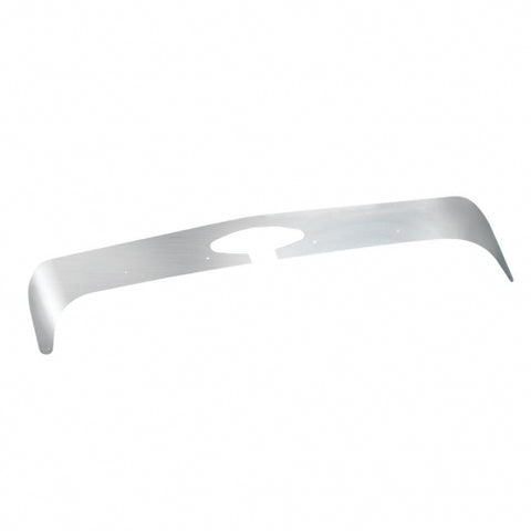 Stainless Peterbilt 386 Bug Deflector