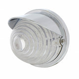 17 LED Beehive Flush Mount Kit w/ Visor - Amber LED/Clear Lens