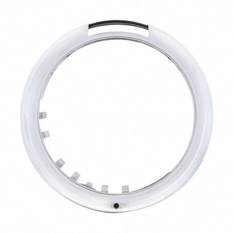 Stainless Steel "Classic" Headlight Bezel w/ LED Turn Signal Cutout