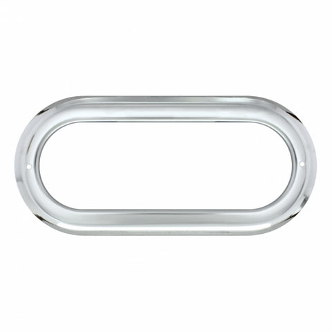 Oval Stainless Light Bezel