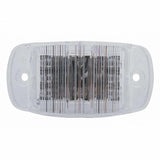 14 LED Rectangular Clearance/Marker Light - Amber LED/Clear Lens