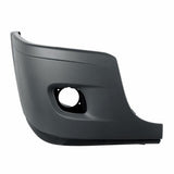 2008+ Freightliner Cascadia Bumper End Assembly With Fog Light Cut Out