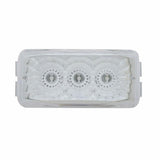 3 LED Reflector Clearance/Marker Light - Red LED/Clear Lens