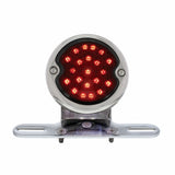 LED Motorcycle Rear Fender Tail Light - Chrome Bracket