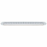 23 SMD LED 17 1/4" Turn Signal Light Bar with Reflector - Amber LED/Clear Lens