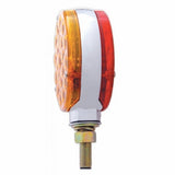 42 LED Double Face Turn Signal Light - Amber/Red Lens