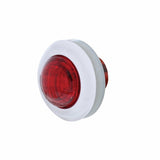 3 LED Dual Function Mini Auxiliary / Utility Light w/ Bezel - Red LED/Red Lens