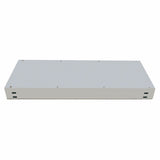 Stainless Rear Center Panel w/ Four 7 LED 4" Light & Bezel - Red LED/Clear Lens - Competition Series