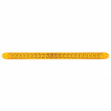 23 SMD LED 17 1/4" Turn Signal Light Bar with Reflector - Amber LED/Amber Lens