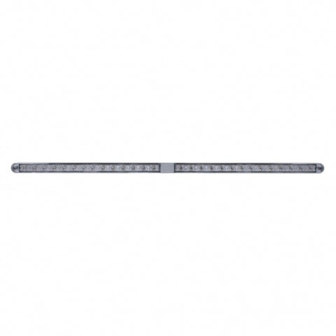 Dual 14 LED 12" Light Bars w/ Bezel - Amber LED/Clear Lens