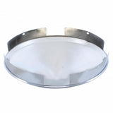 4 Even Notched Pointed Front Hub Cap - 1" Lip
