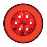 21 LED 4" Stop, Turn & Tail "GLO" Light - Red LED/Red Lens