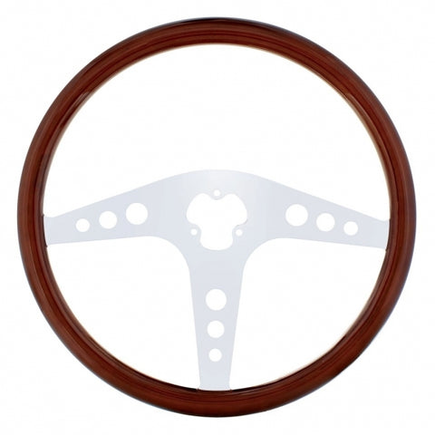 18" Chrome Steering Wheel - GT