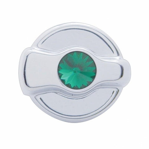 Peterbilt Signature A/C Control Knob - Green Diamond