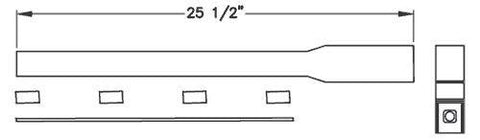 E-Z Mount Straight Brackets