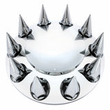 Chrome Dome Front Axle Cover w/ 33mm Spike Nut Cover - Thread-On
