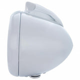 Chrome Guide 682-C Headlight H4 w/ White LED & Original Style LED Signal - Clear Lens