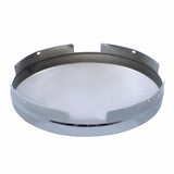 4 Even Dome Front Hub Cap - 3/4" Side Wall