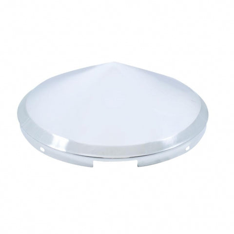 4 Even Pointed Stainless Front Hub Cap - 7/16" Lip