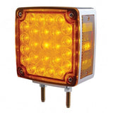 52 LED Double Face Turn Signal - Amber/Red Lens
