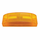 16 LED Rectangular Clearance/Marker Light - Amber LED/Amber Lens