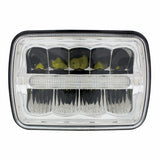 5” x 7” LED Rectangular Light with LED Light Bar