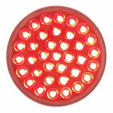 36 LED Economy 4" Stop, Turn & Tail Light - Red/Clear Lens